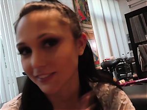 sweetheart Ariana Marie plumbed in pov